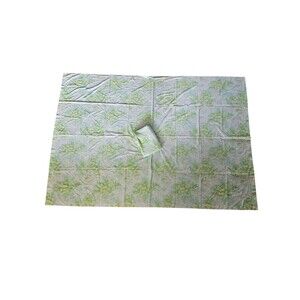 Set Of 2 Twin Bed Springmaid Wondercale Flat Sheets Bedding Vintage